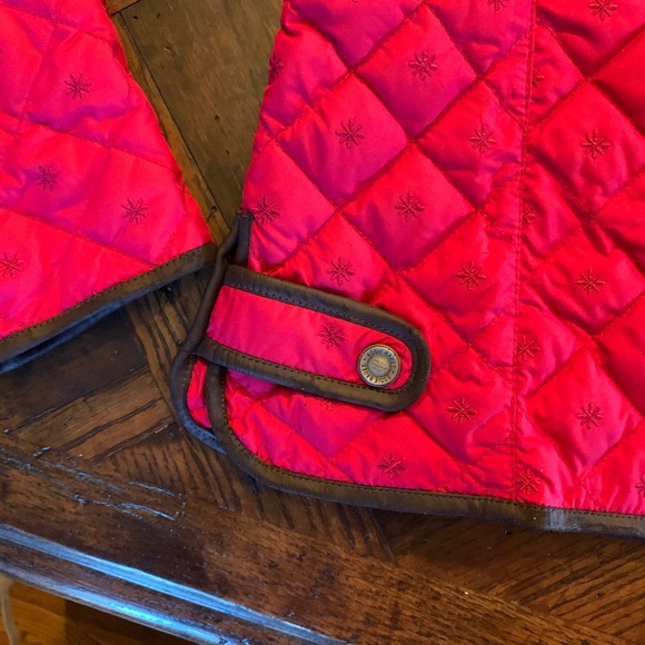 Vintage Eddie Bauer Lightweight Quilted Goose Down Jacket in Raspberry, Size PM. - Picture 8 of 13